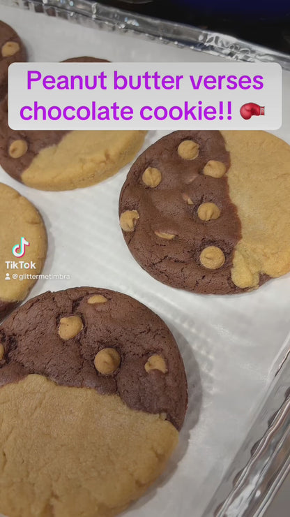 Peanut Butter VS Chocolate Cookie!